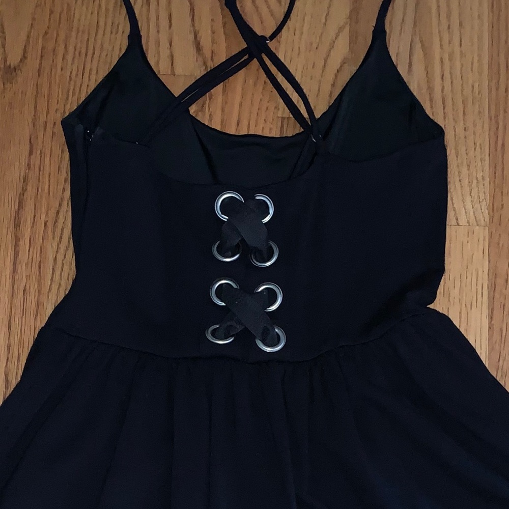 Black Mini Dress - Picture 4 of 4
